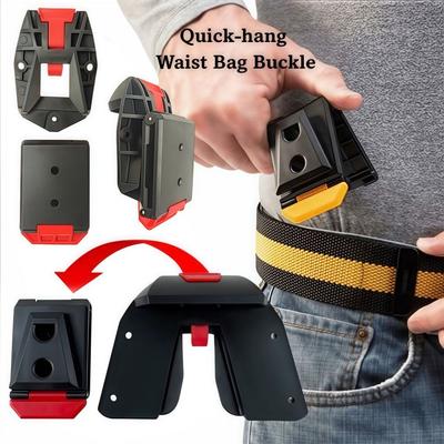 Vysoce kvalitní robustní ABS přezka na opasek Odolná Kompatibilní Klip na opasek Rychloupínací Náhradní nástroj Pás Profesionální použití