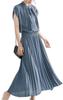 Neiman by Flared Dress with a Shirred Waist and Matching Blouse and Size L for Spring and Perfect for and Coordinating with Their and Perfect for