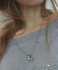 Nff Horse Necklace-Silver