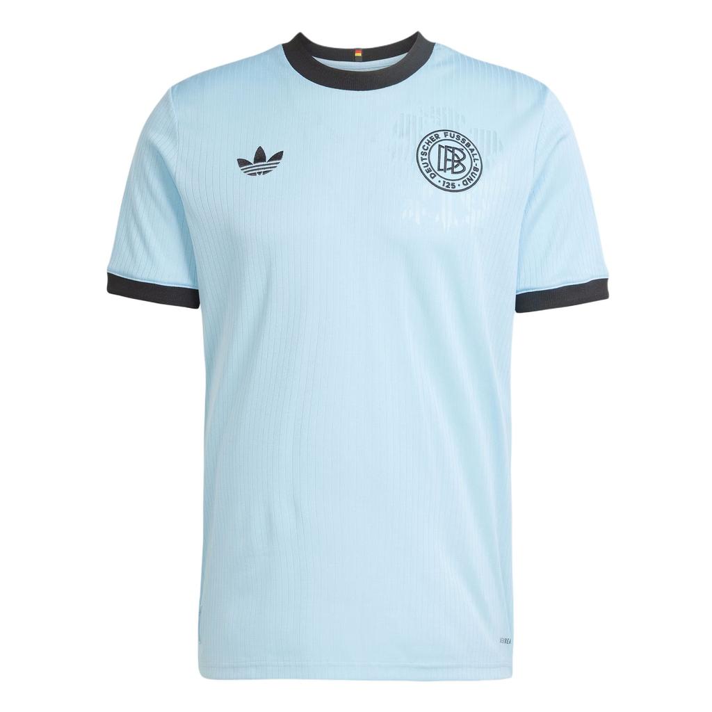 Adidas Originals ANNIVERSARY Soccer Jersey Men's Clear Blue/Black JY1315