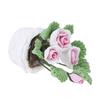 1:12 Flores Miniaturas para Casa de Bonecas Para Decoração de Sala de Estar de Quarto de Casa de Bonecas Brinquedo