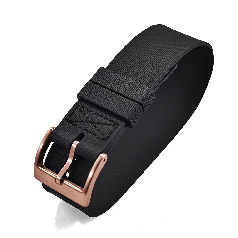 Neues Sportmode Einteiliges FKM Uhrenarmband 20mm 21mm 22mm Gummi-Uhrband Armband Für Seiko Omega