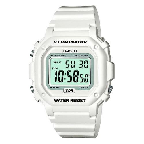 

Casio Standard Digital Wristwatch F-108WHC-7B White Men s Overseas Model