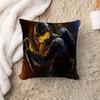 Game R-Rainbow S-Six S-Siege Lucky Dragon Pillow Cover Sofa Cushion Cover Home Room Decoration Children Gift
