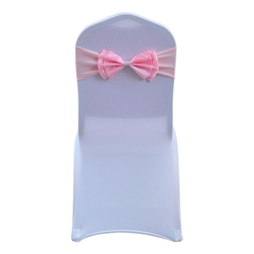 

Double Layer Event Chair Straps Spandex Chair Bandage for Wedding Hotel Banquet Party