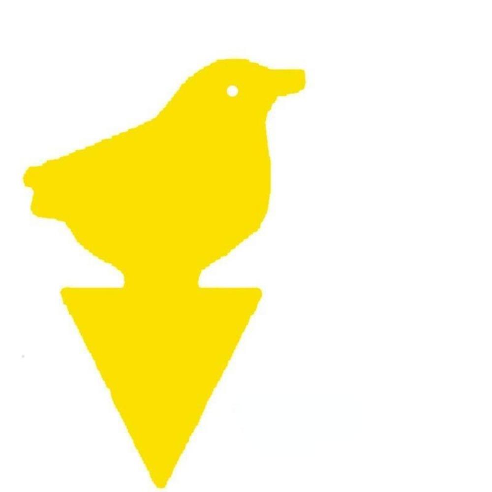 Wasserdichte Trauermückenfallen Schützen Die Pflanze Gelbe Klebrige Insektenfallen Ungiftige und Geruchlose Insektenfallen für Gartenpflanzen Küche