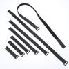 10Pcs Adjustable Nylon Zip Ties Heavy Duty Hook and Loop Fasteners Reusable Tie-downs for Home Travel Cable Organizing Storage