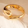Fashionable Exaggerate Wide Resin Bracelets Chunky Metal Bracelet Jewelry Autumn Winter Vintage Bangle For Women