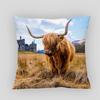 Highland Cow Pillow Cover Customize Pillowcase Modern Home Decorative Pillow Case For Living Room 45X45cm,40X40cm