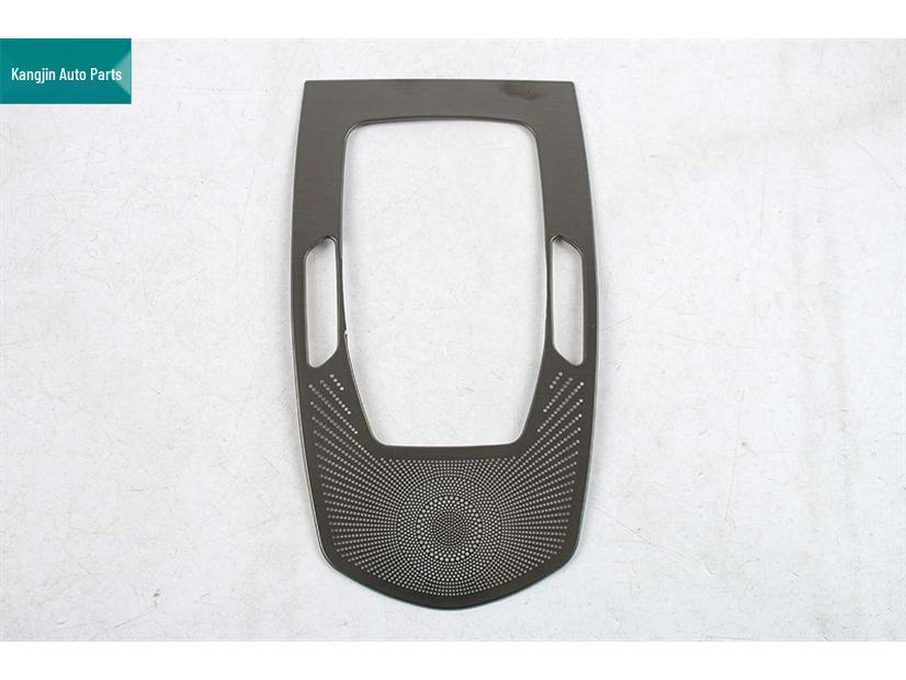 Compatible with Porsche Panamera: Black Titanium Stainless Steel Interior Speaker Grille