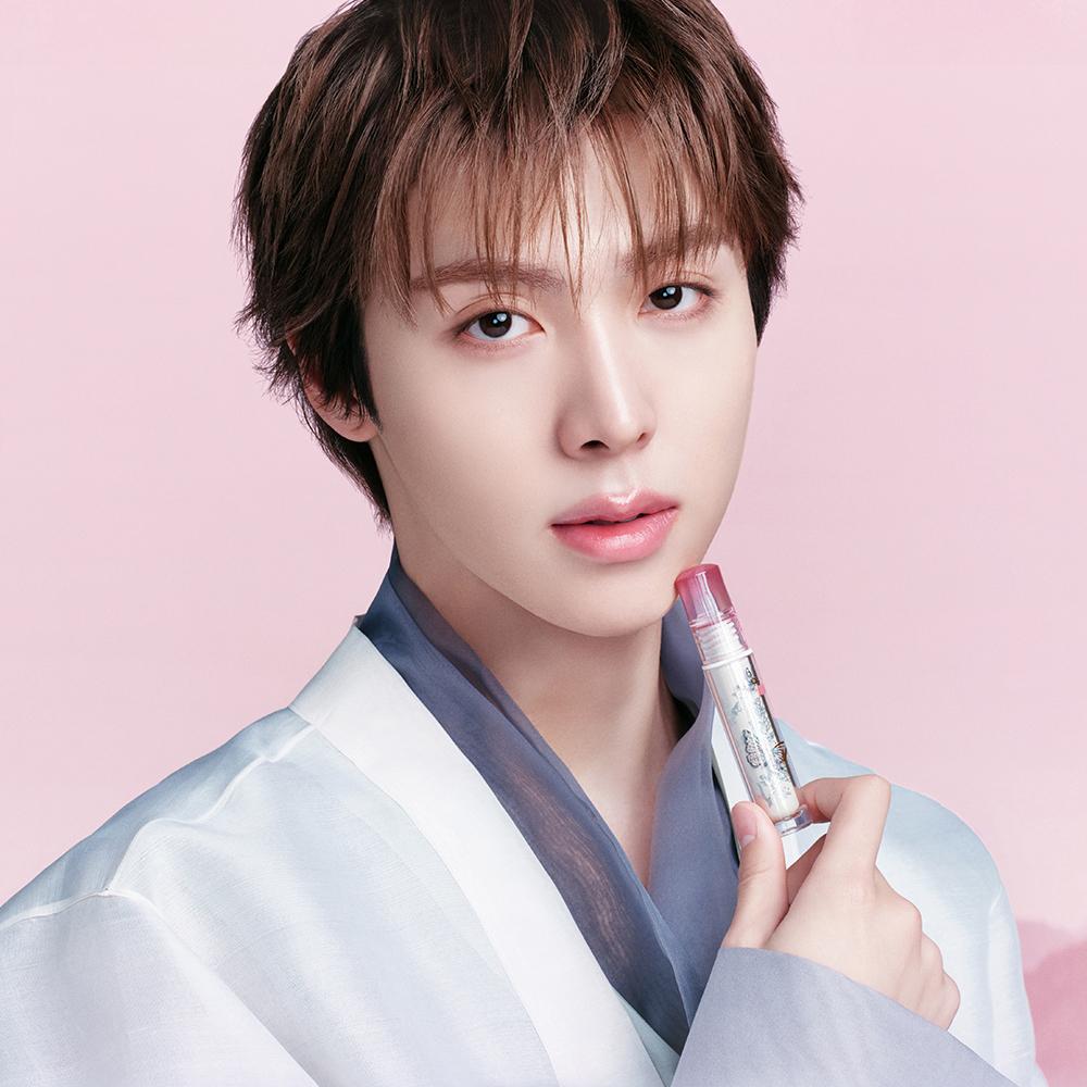 [Royal Edition] CLIO Crystal Glam Tint 3.4g (+ Lucky Pouch Comb Keyring Gift) 32 Fluffy Garden Pink