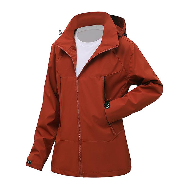 Women's Ski Jacket 2025: New Early Spring Color Block Waterproof Windproof Casual & Workwear Jacket for Men
