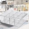 HIRAISM Trading Card Storage Case, Compatible with Various Card Games, Large Capacity, Approximately 2800 Cards, Transparent
