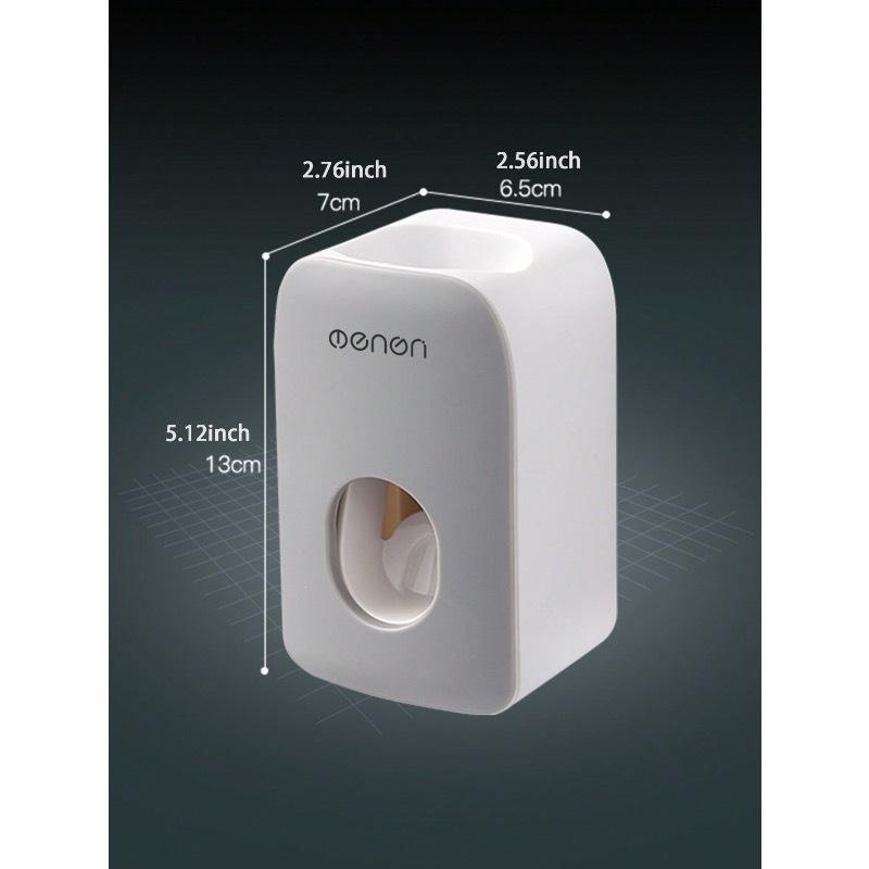 

1 шт. Автоматический дозатор зубной пасты, Настенный для ванной комнаты без гвоздей, Портативные аксессуары для ванной комнаты Выдавливатель зубной пасты Декор для дома и ванной комнаты Grey разноцветный