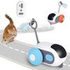 Three Modes Cat Toy USB Charging Interactive Cat Toy New Remote Control Cat Toy  For Cats Dogs