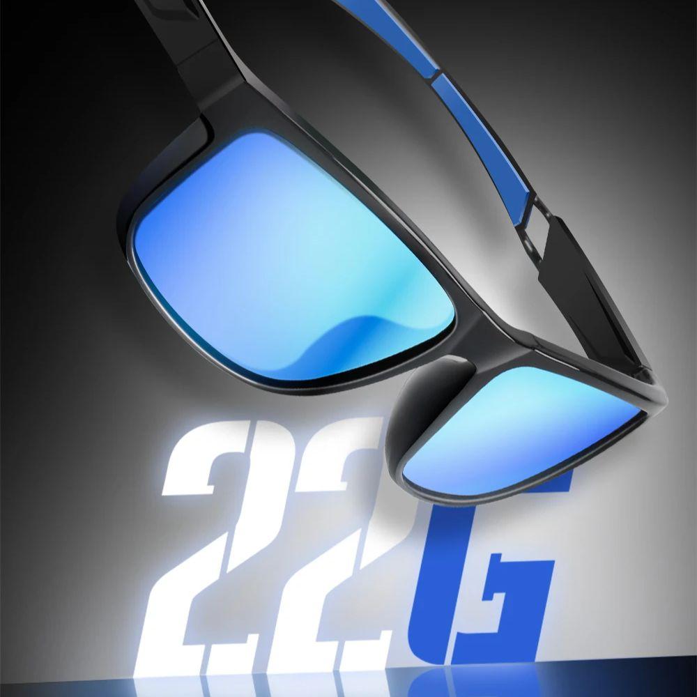 HISTAR Polarizer 22G Light TAC Lens Anti-Impact Glare Reduction 3 Types Choice Lotus Leaf Coating Silicone Legs Fishing Glasses