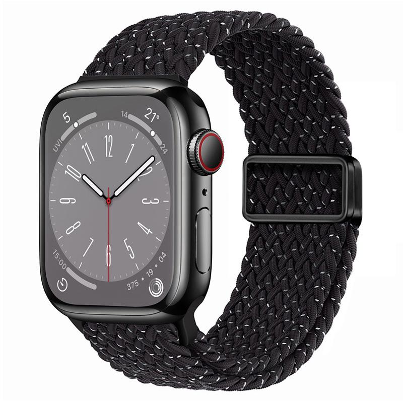 Magnetic Buckle Nylon Elastic Woven Band for Apple Watch Series 1/2/11