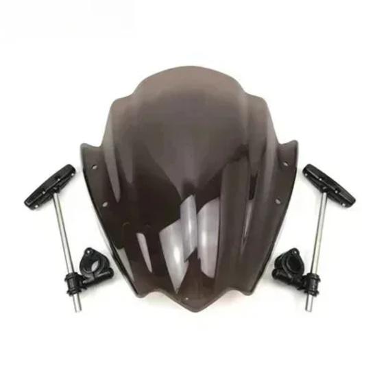 For Suzuki GSR750 GSR600 Motorcycle Street Bike Adjustable Windshield WindScreen Fit GSR400 GSR 400 GSR 600 GSR 750 ALL Year дым