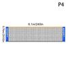3.1/4.1/5.1/6.1M Professional Sport Training Standard Badminton Net Volleyball Net Easy Setup Outdoor Tennis Mesh Net Exercise