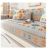 Bohemian Style Chenille Sofa Cushion All-Season Universal Anti Slip Scratch Resistant Pet Friendly 1/2/3/4 Sofa Protective Cover