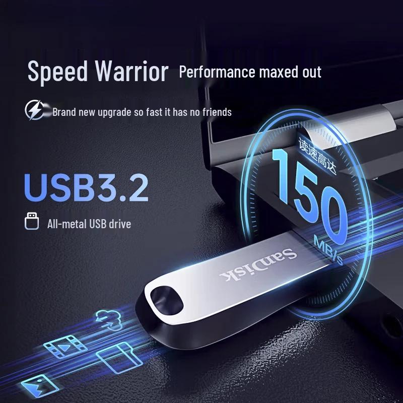 SanDisk CZ74 Encrypted USB 3.1 Flash Drive