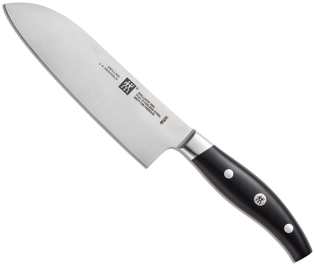 Zwilling Arc Santoku Made in Stainless Steel Santoku Made in Seki Gifu Prefecture Product in "Zwilling Knife, 165mm, Japan" Knife, City, [Official