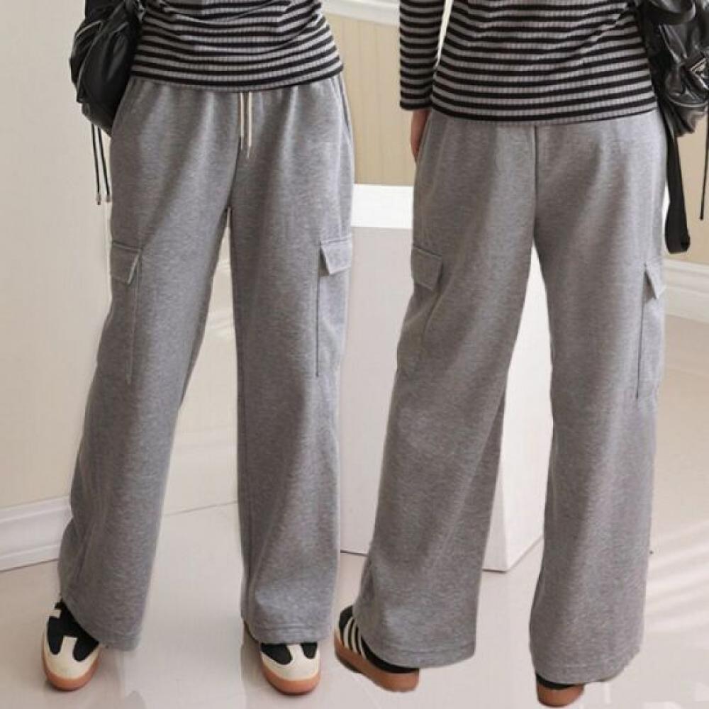 From Heart Unisex Cargo Pocket Wide Training Pants
