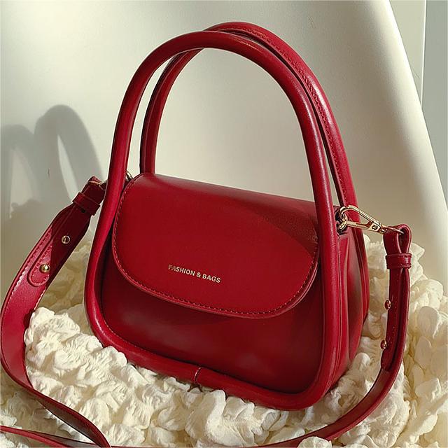 Foreign Style Portable Small Bag Women's Retro Simple Texture Messenger Women's Bag Trendy Fashion Niche Shoulder Bag