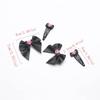 4pieces Skull Bowknot Shape Hair Clip Spring Summer Headwear for Woman Girls Taking Photo Travel Non-Slip Hairpin