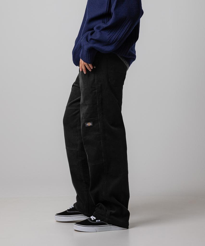 DICKIES Double Knee Corduroy Work Pants Black