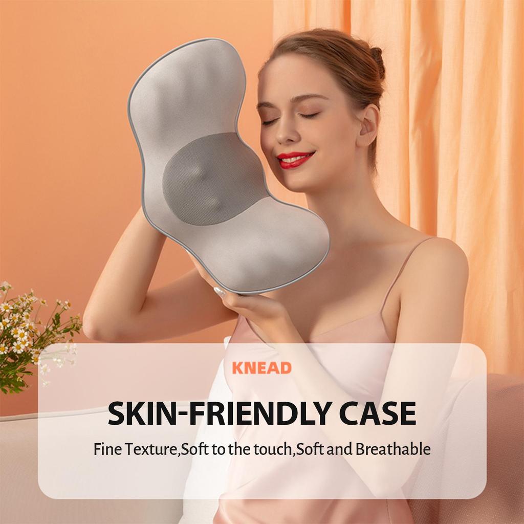 Cervical Massager Neck Back Massager Kneading Office Home Cushion Car Massage Pillow Relax Muscles