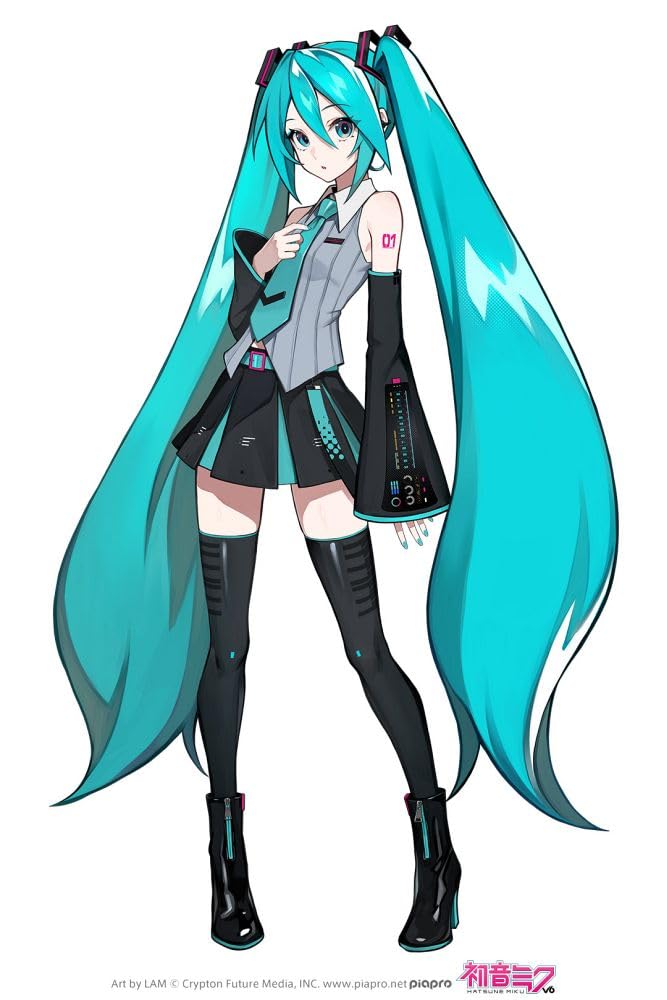 HATSUNE MIKU V6 Starter Pack Includes VOCALOID6 Editor Physical Retail Box Region Free Brand New Sealed PC Software