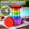 Outdoor telescopic folding chair Portable Foldable Folding Stool for outdoor fishing camping traveling sturdy elescopic design