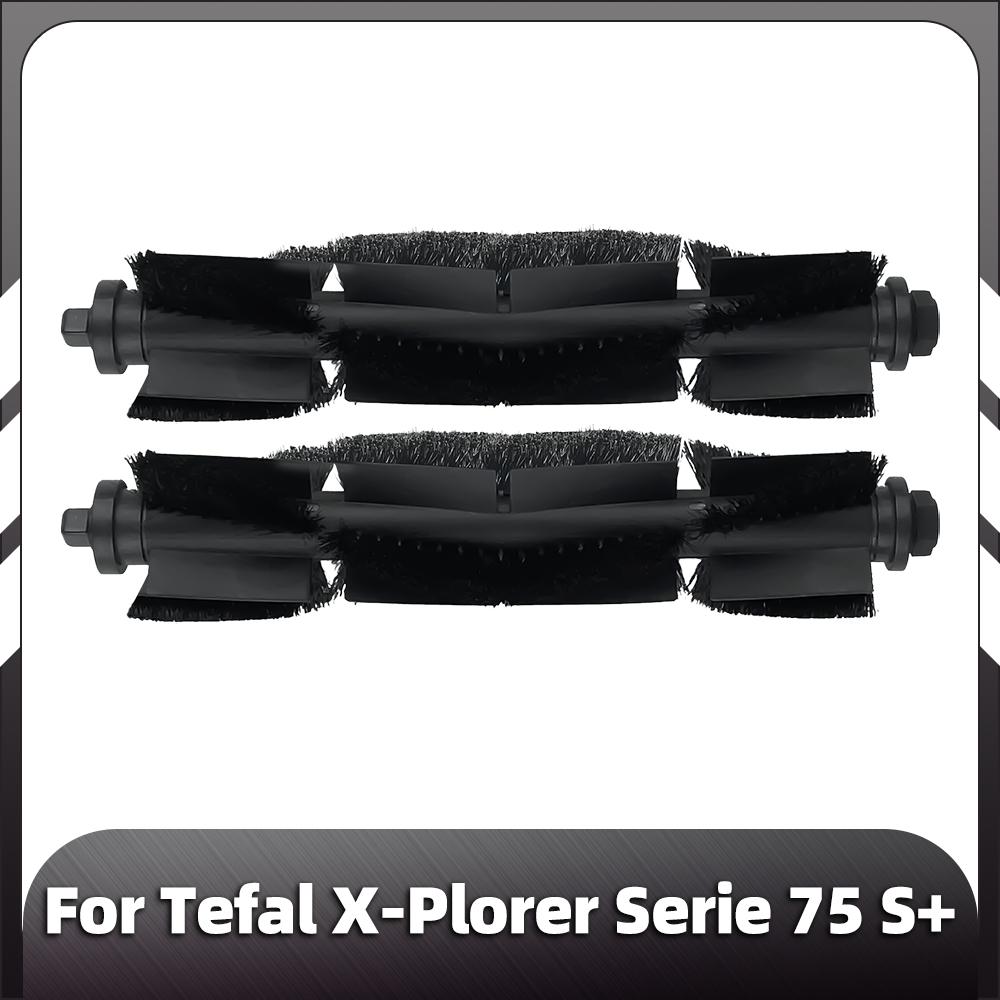 Compatible for Tefal X-Plorer Serie 75 S+ Replacement  Main Side brush HEPA Filter Mop Pads Dust Bag Spare Parts accessories