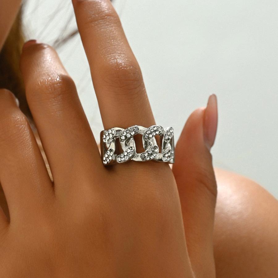 

2025 хит продаж новое бриллиантовое кольцо с перекрестной обмоткой простое кольцо указательный палец кольцо универсальное кольцо