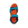 Children's Sports Sandals for Boy/girl Trollkids Kids Oslofjord Sandal Lake Blue/bright Orange (268-190)