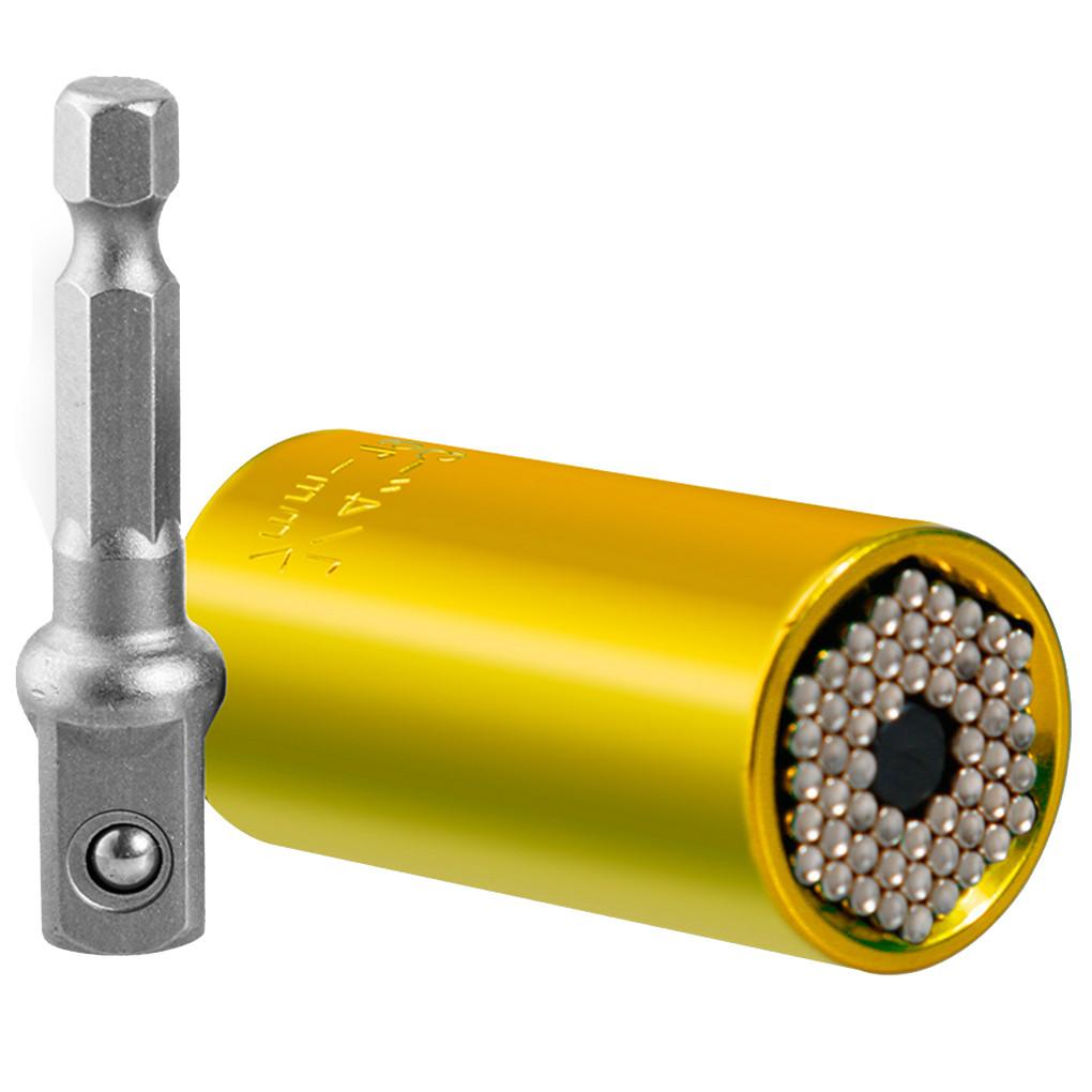 Torque Wrench 7-19mm Socket Wrench Drill Ratchet Bushing Spanner Key