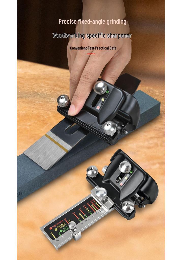 Woodworking Knife Sharpener & Angle Setter for Chisels and Planer Blades