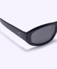 Alloaiweeo [Frame Black] Fbs1607 0909G Acetate Volume Sunglasses