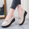 35-41 Women's Plus Size Fashionable Thick Soled Height Increasing Sponge Shoes Rocking Shoes Mom Shoes