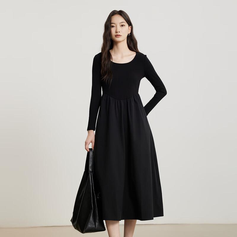 

Women s Elegant Slim Long-Sleeve Dress M