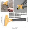 Portable Cleaning Shovel Cutter For Glass Floor Tiles Scraper With 10pcs Blades Floor Wall Seam Cement Cleaning Hand Tools