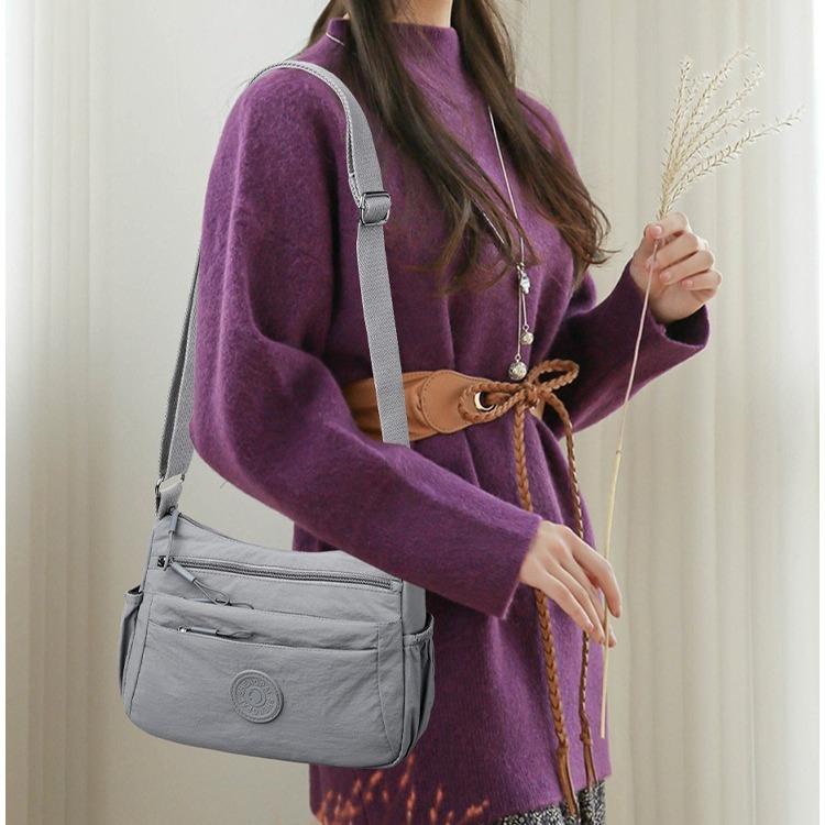 Multi-compartment Casual and Lightweight Crossbody Bag for Women