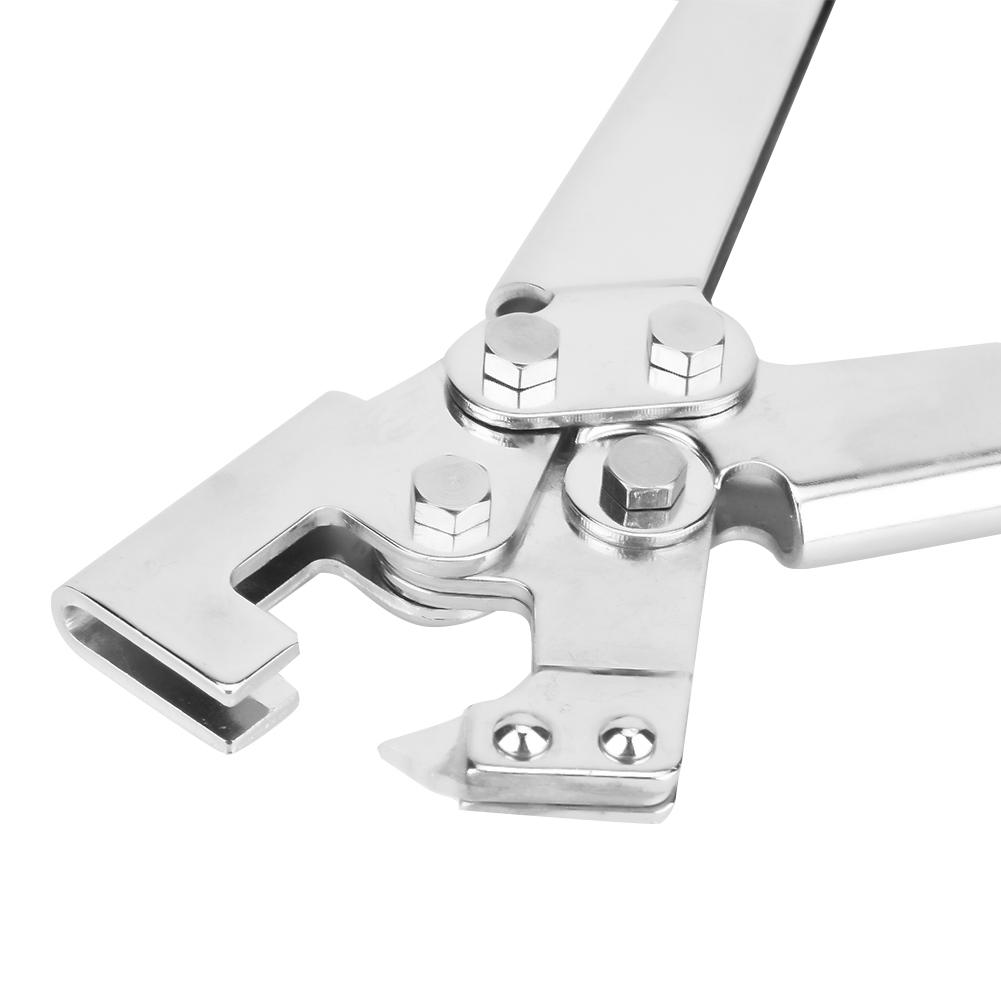 Professioneller Kielbolzen-Verbinder-Crimper Tragbarer Griff Stanzzange Stahl Trockenbau Handwerkzeug