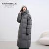 Mark Fairwhale Women's 2025 Winter Long Hooded Down Jacket