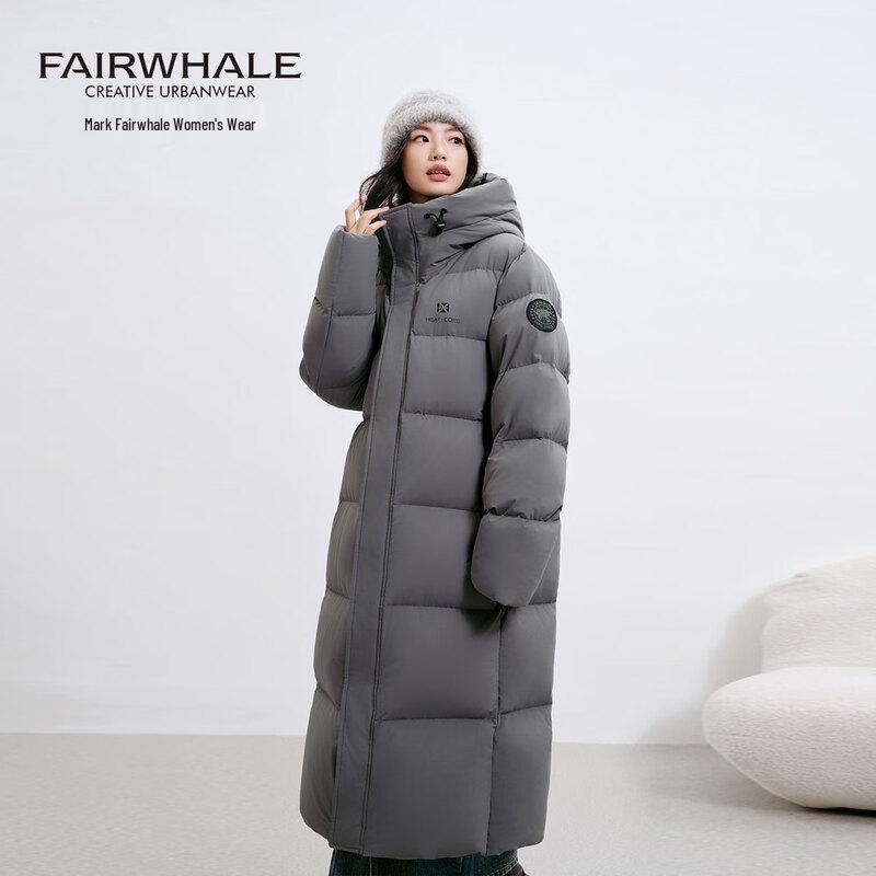 Mark Fairwhale Women's 2025 Winter Long Hooded Down Jacket