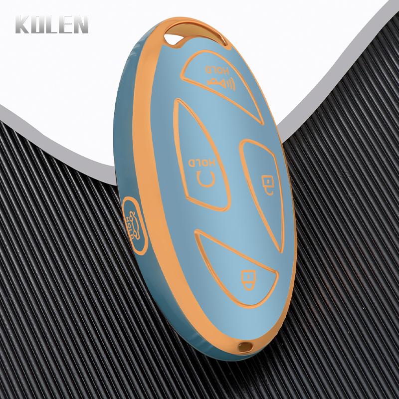 TPU Car Remote Key Case Cover Shell For Hyundai IONIQ 6 New Grand Prix GN7 Kona 5 7 Buttons Protected Holder Keyless Fob Bag