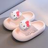 Summer Cute Kuromi Girls Kids Slippers Hello Kitty Sanrios Anime Parent-Child Kawaii Cinnamoroll Home Cartoon Non-Slip Shoes