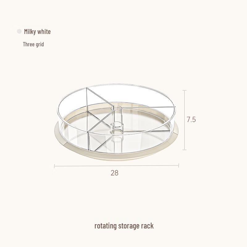 Weipelu Rotating Double-Layer Kitchen Spice Rack