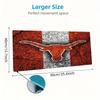 Texas Longhorns Color Mouse Pad Large Gaming Table Cushion Non-slip Laptop Tablet Big Mousepad XXL Mat Mini PC Playmat With Lock edge